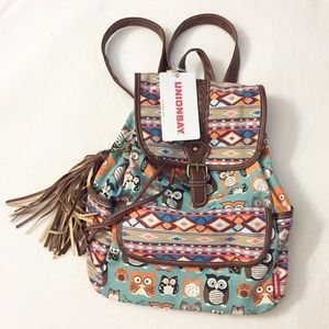 Union Bay | Aztec Owl Print Backpack